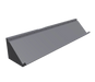 Wallace Locomotive Works WALX-077 HO Scale NS Style Cab Sunshades (1 Pair)