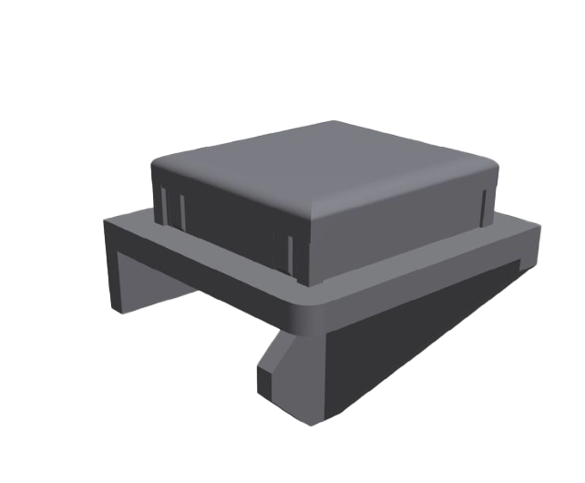 Wallace Locomotive Works WALX-080 HO Scale NS Style CMU/GPS Transmitter (1 Pair)