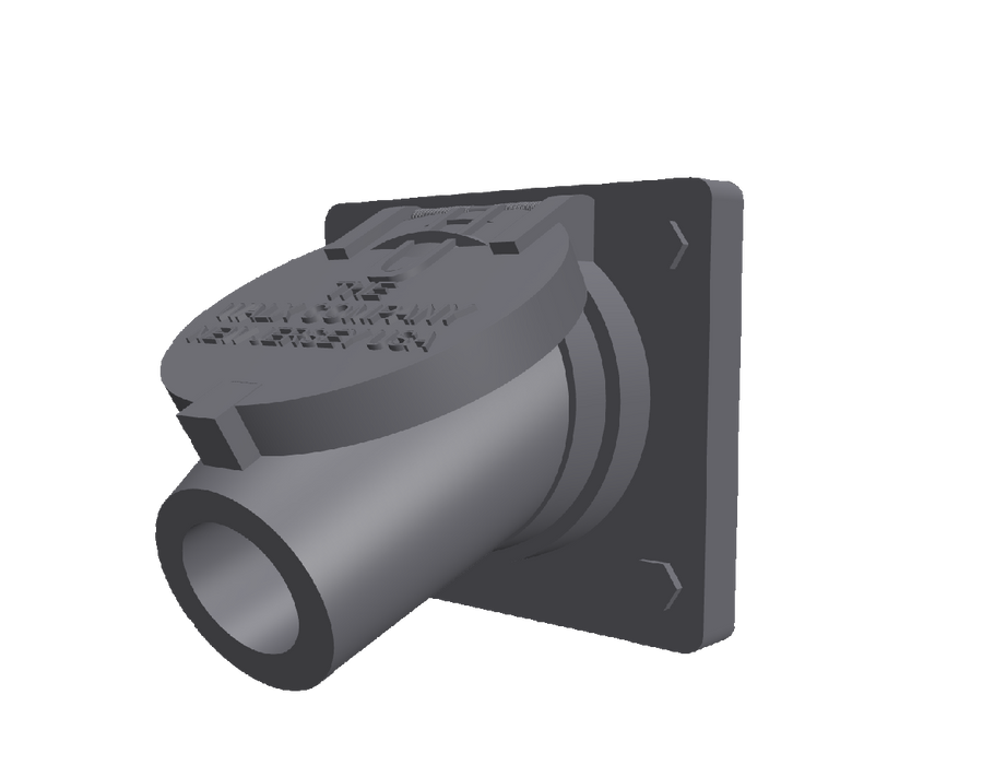 Wallace Locomotive Works WALX-989 HO Scale Open MU Receptical with Cable (2 Pack)