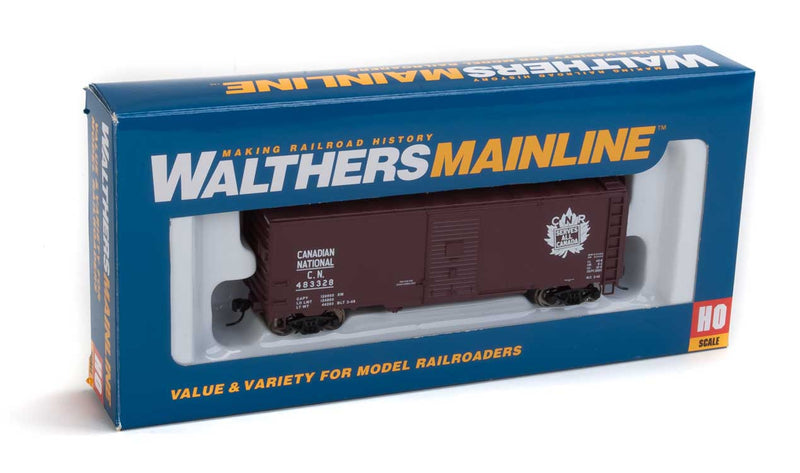 Walther Mainline 910-1335 HO Scale 40' AAR 1944 Boxcar Canadian National CN 483328