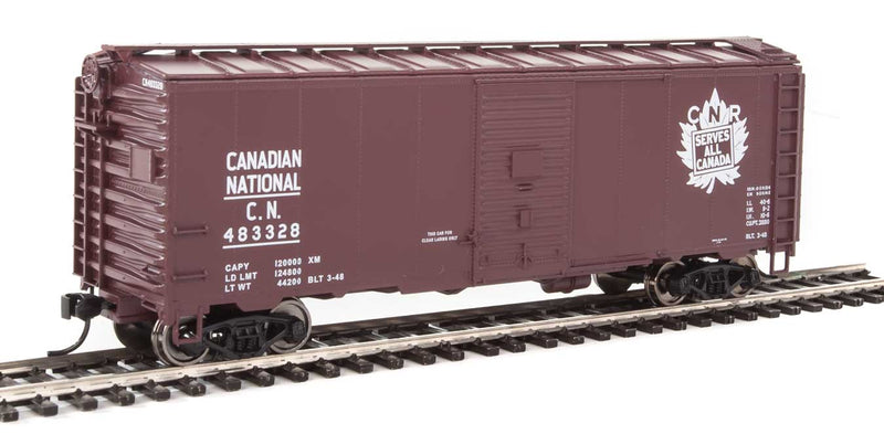 Walther Mainline 910-1335 HO Scale 40' AAR 1944 Boxcar Canadian National CN 483328