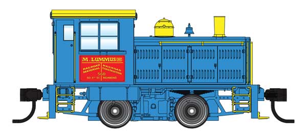 Walthers 910-10015 Plymouth ML-8 Switcher M.Lummus - DC