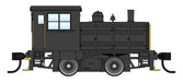 Walthers 910-10019 Plymouth ML-8 Switcher Black with Yellow Stripes - DC