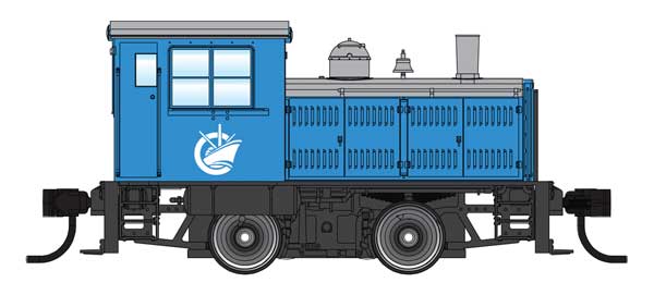 Walthers 910-20014 Plymouth ML-8 Switcher Costal with DCC