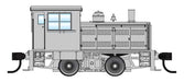 Walthers 910-20018 Plymouth ML-8 Switcher Silver with Black Stripes with DCC