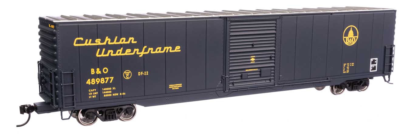 Walthers 910-3354 HO Scale 60' PS Single Door Auto Parts Boxcar Baltimore & Ohio B&O 489877