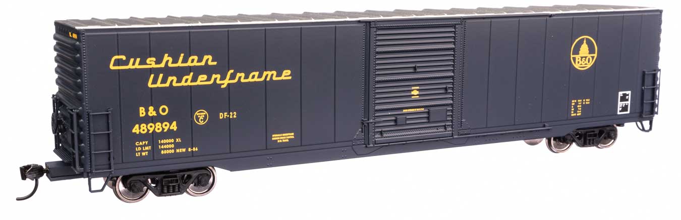 Walthers 910-3356 HO Scale 60' PS Single Door Auto Parts Boxcar Baltimore & Ohio B&O 489894