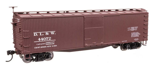 Walthers 910-40177 40' Double Sheathed Wood Boxcar Delaware, Lackawanna & Western DL&W 44072