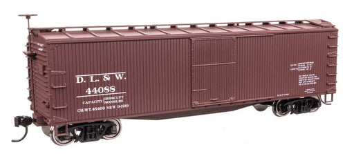 Walthers 910-40178 40' Double Sheathed Wood Boxcar Delaware, Lackawanna & Western DL&W 44088