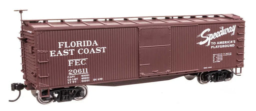 Walthers 910-40179 40' Double Sheathed Wood Boxcar Florida East Coast FEC 20611