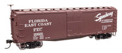 Walthers 910-40180 40' Double Sheathed Wood Boxcar Florida East Coast FEC 20620