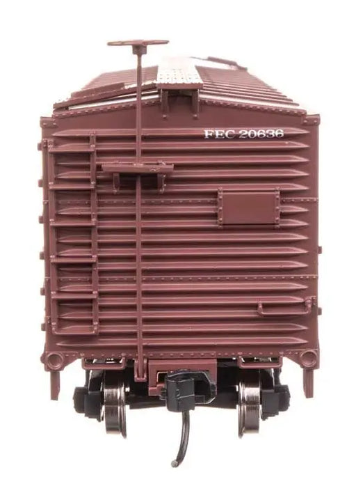 Walthers 910-40181 40' Double Sheathed Wood Boxcar Florida East Coast FEC 20636