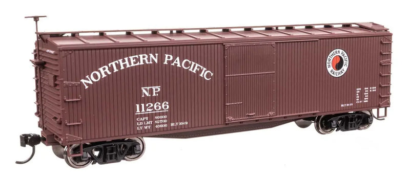 Walthers 910-40185 40' Double Sheathed Wood Boxcar Northern Pacific NP 11266