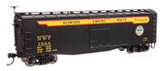 Walthers 910-40189 40' Double Sheathed Wood Boxcar Northwestern Pacific NWP 1964