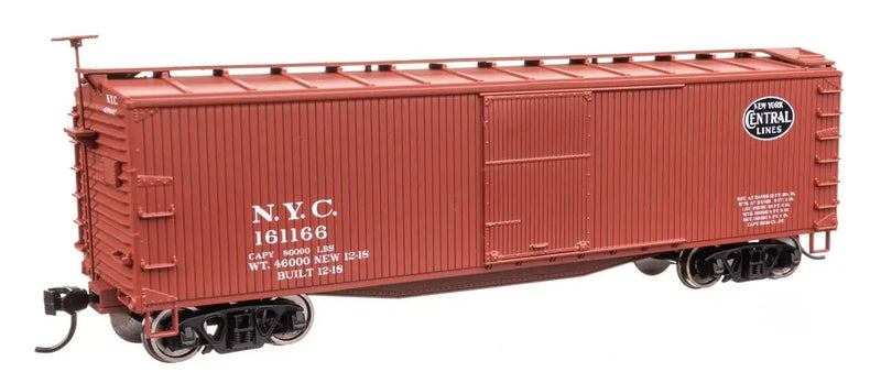 Walthers 910-40191 40' Double Sheathed Wood Boxcar New York Central NYC 161166