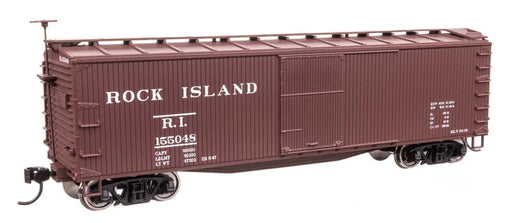 Walthers 910-40198 40' Double Sheathed Wood Boxcar Rock Island RI 155048