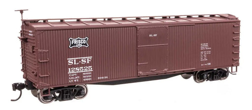 Walthers 910-40200 40' Double Sheathed Wood Boxcar Frisco SLSF 128525