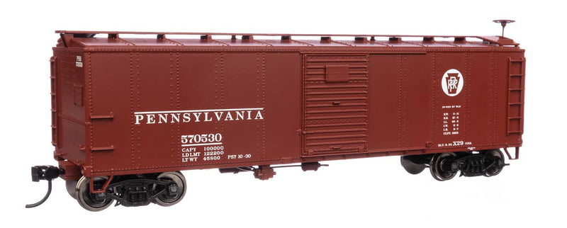 Walthers 910-40969 HO Scale 40' X29 Boxcar Pennsylvania "Circle Keystone" PRR 570530