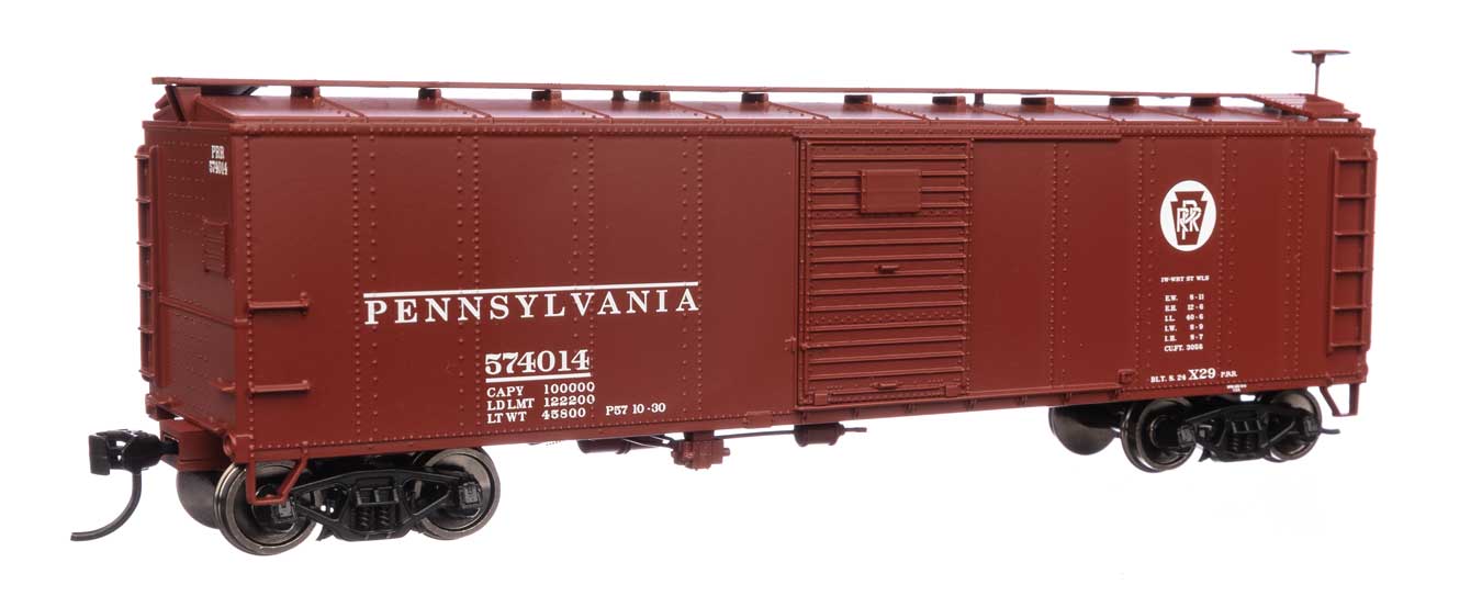 Walthers 910-40970 HO Scale 40' X29 Boxcar Pennsylvania "Circle Keystone" PRR 574014
