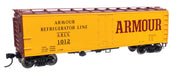 Walthers 910-41401 HO Scale 40' Steel Reefer Armour ARLX 1012
