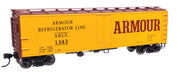 Walthers 910-41402 HO Scale 40' Steel Reefer Armour ARLX 1343