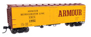 Walthers 910-41404 HO Scale 40' Steel Reefer Armour ARLX 1982