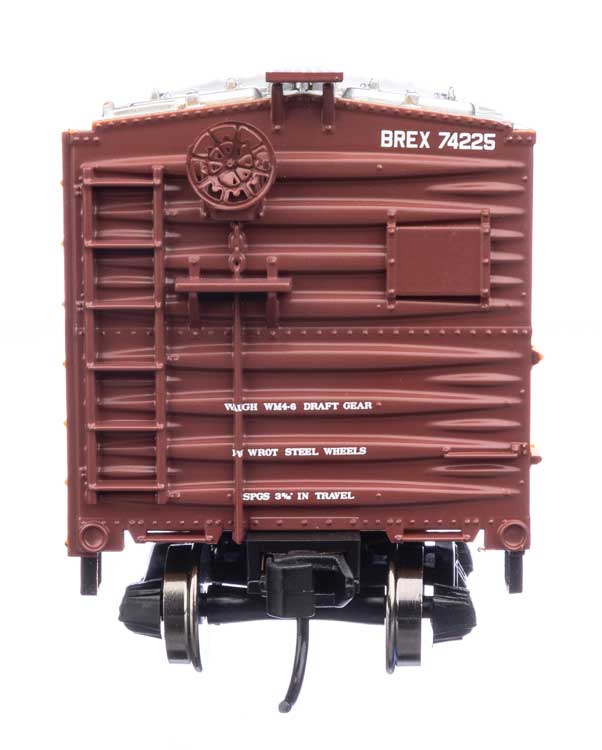 Walthers 910-41405 HO Scale 40' Steel Reefer Burlington Refrigerator Express BREX 74225