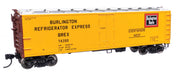 Walthers 910-41406 HO Scale 40' Steel Reefer Burlington Refrigerator Express BREX 74269
