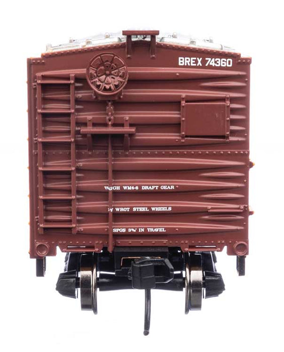Walthers 910-41407 HO Scale 40' Steel Reefer Burlington Refrigerator Express BREX 74360