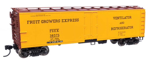 Walthers 910-41409 HO Scale 40' Steel Reefer Fruit Growers Express FGEX 38375