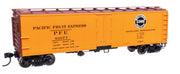 Walthers 910-41413 HO Scale 40' Steel Reefer Pacific Fruit Express UP/PFE 40077