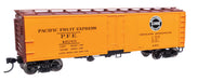 Walthers 910-41414 HO Scale 40' Steel Reefer Pacific Fruit Express UP/PFE 40265