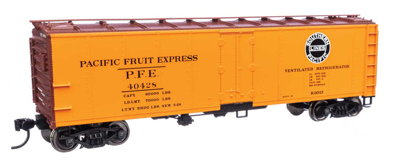Walthers 910-41415 HO Scale 40' Steel Reefer Pacific Fruit Express UP/PFE 40428