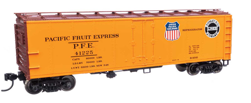 Walthers 910-41417 HO Scale 40' Steel Reefer Pacific Fruit Express UP/SP PFE 41225