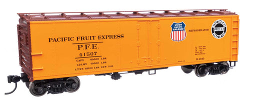 Walthers 910-41419 HO Scale 40' Steel Reefer Pacific Fruit Express UP/SP PFE 41507
