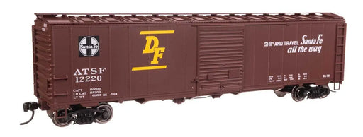 Walthers 910-46501 HO Scale 50' AAR Single Door Boxcar Santa Fe ATSF 12220