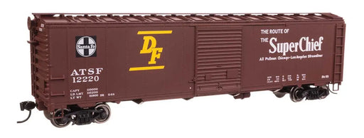 Walthers 910-46501 HO Scale 50' AAR Single Door Boxcar Santa Fe ATSF 12220