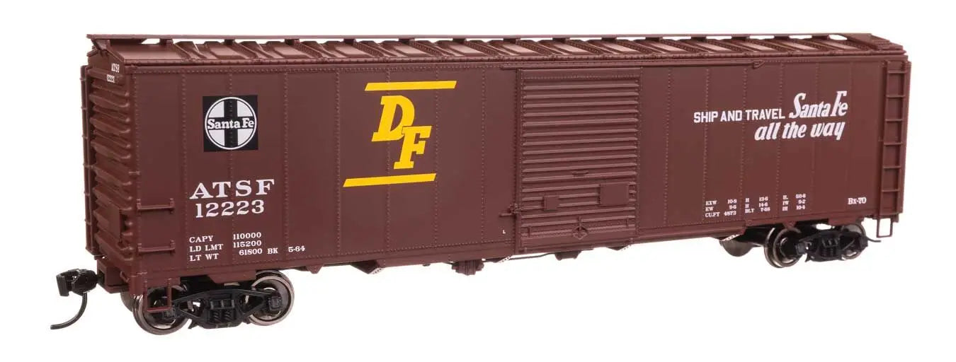 Walthers 910-46502 HO Scale 50' AAR Single Door Boxcar Santa Fe ATSF 12223