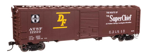 Walthers 910-46502 HO Scale 50' AAR Single Door Boxcar Santa Fe ATSF 12223