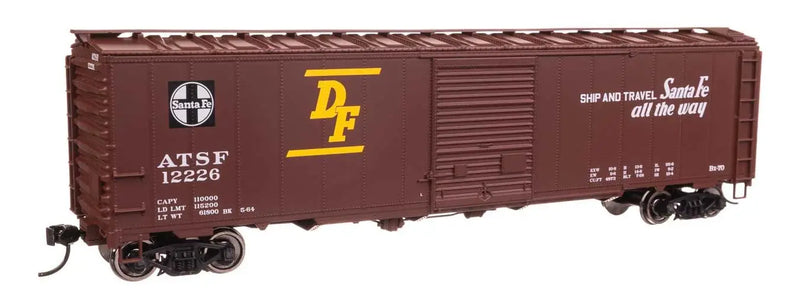 Walthers 910-46503 HO Scale 50' AAR Single Door Boxcar Santa Fe ATSF 12226