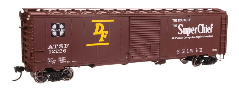 Walthers 910-46503 HO Scale 50' AAR Single Door Boxcar Santa Fe ATSF 12226