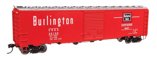 Walthers 910-46510 HO Scale 50' AAR Single Door Boxcar Burlington CB&Q 20159