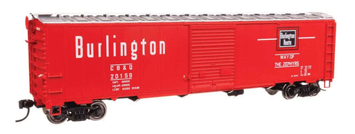 Walthers 910-46510 HO Scale 50' AAR Single Door Boxcar Burlington CB&Q 20159