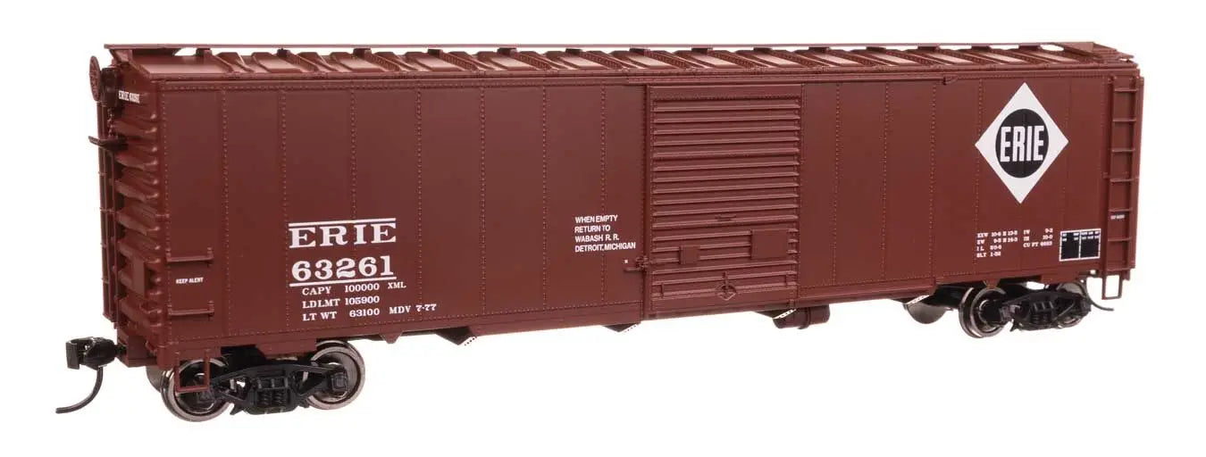 Walthers 910-46516 HO Scale 50' AAR Single Door Boxcar Erie 63261