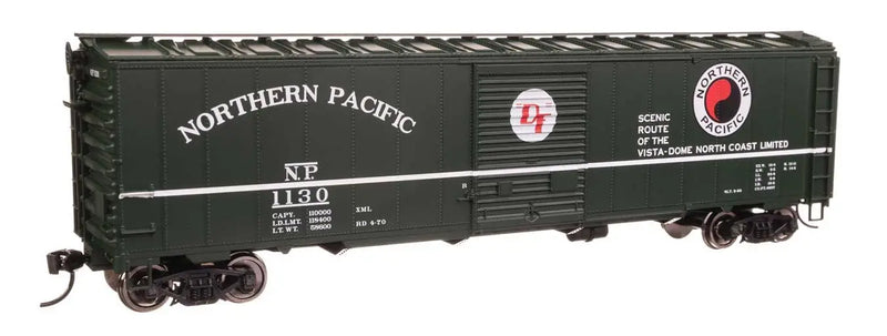 Walthers 910-46521 HO Scale 50' AAR Single Door Boxcar Northern Pacific NP 1130