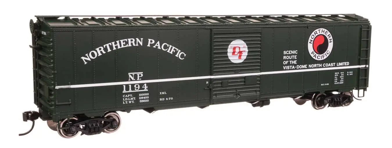 Walthers 910-46522 HO Scale 50' AAR Single Door Boxcar Northern Pacific NP 1194