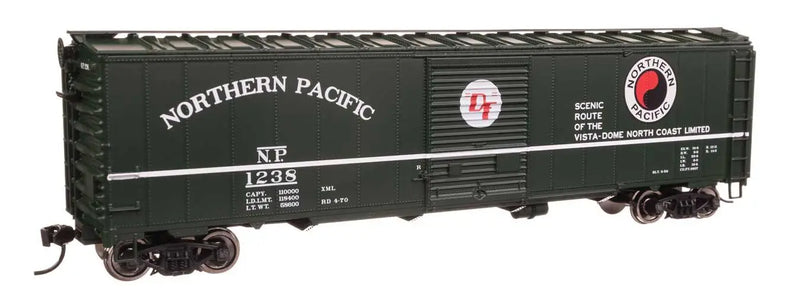 Walthers 910-46524 HO Scale 50' AAR Single Door Boxcar Northern Pacific NP 1238