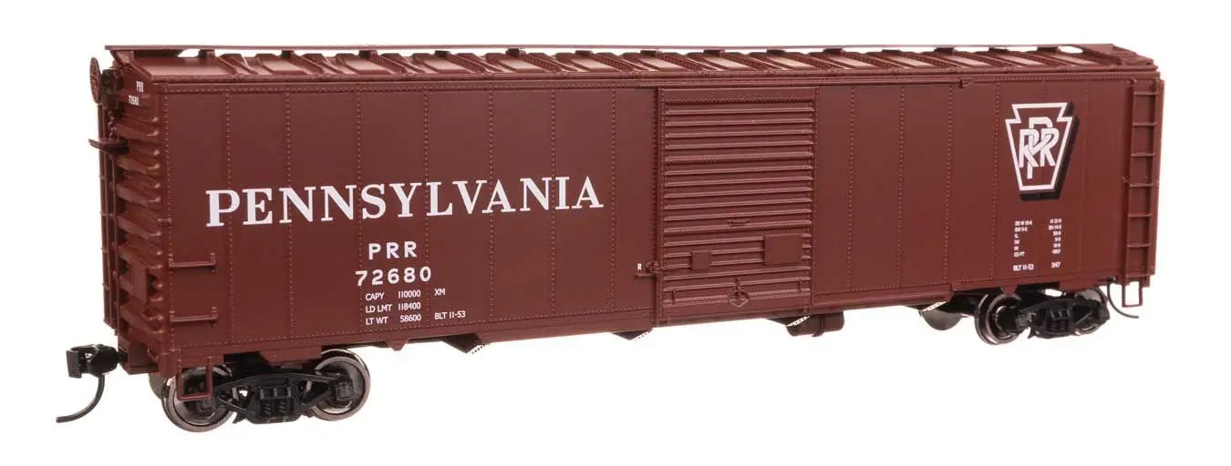 Walthers 910-46525 HO Scale 50' AAR Single Door Boxcar Pennsylvania PRR 72680