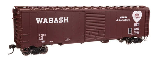 Walthers 910-46529 HO Scale 50' AAR Single Door Boxcar Wabash WAB 21363
