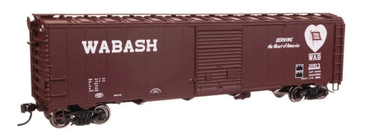 Walthers 910-46531 HO Scale 50' AAR Single Door Boxcar Wabash WAB 21513